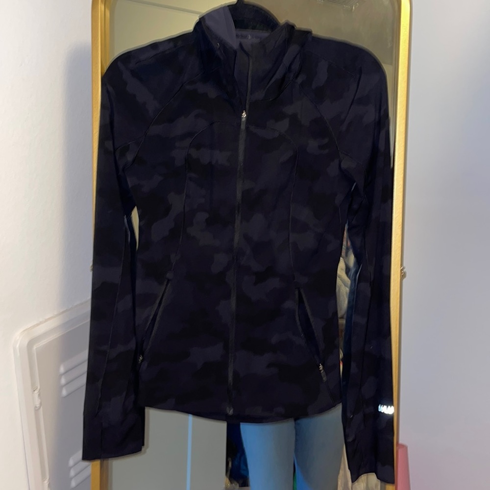 Lululemon Black Camo Jacket